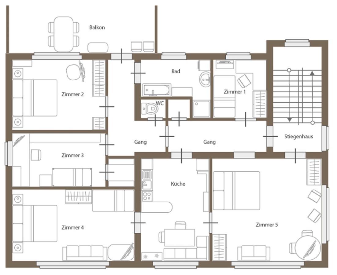 Apartment Wurth Gross-Siegharts Luaran gambar
